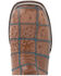 Image #6 - Ferrini Men's Ostrich Patchwork Exotic Western Boots - Broad Square Toe , Kango, hi-res