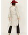 Image #4 - Sadie & Sage Women's Aura Sequin Floral Kimono, Silver, hi-res