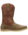 Lucchese Men's Comanche Western Boots - Round Toe, Brown, hi-res