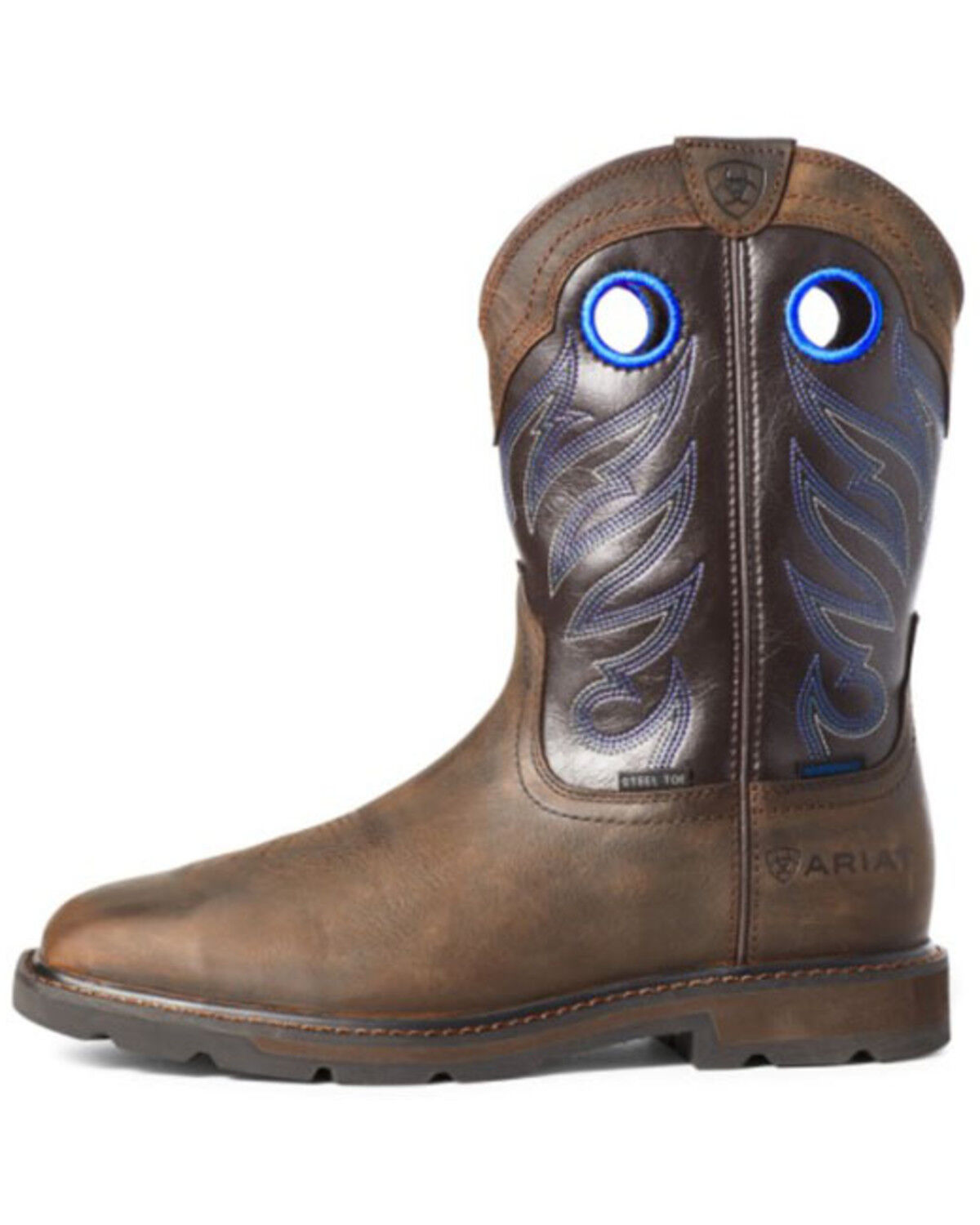 Image #3 - Ariat Men's Groundwork Western Work Boots - Steel Toe, , hi-res