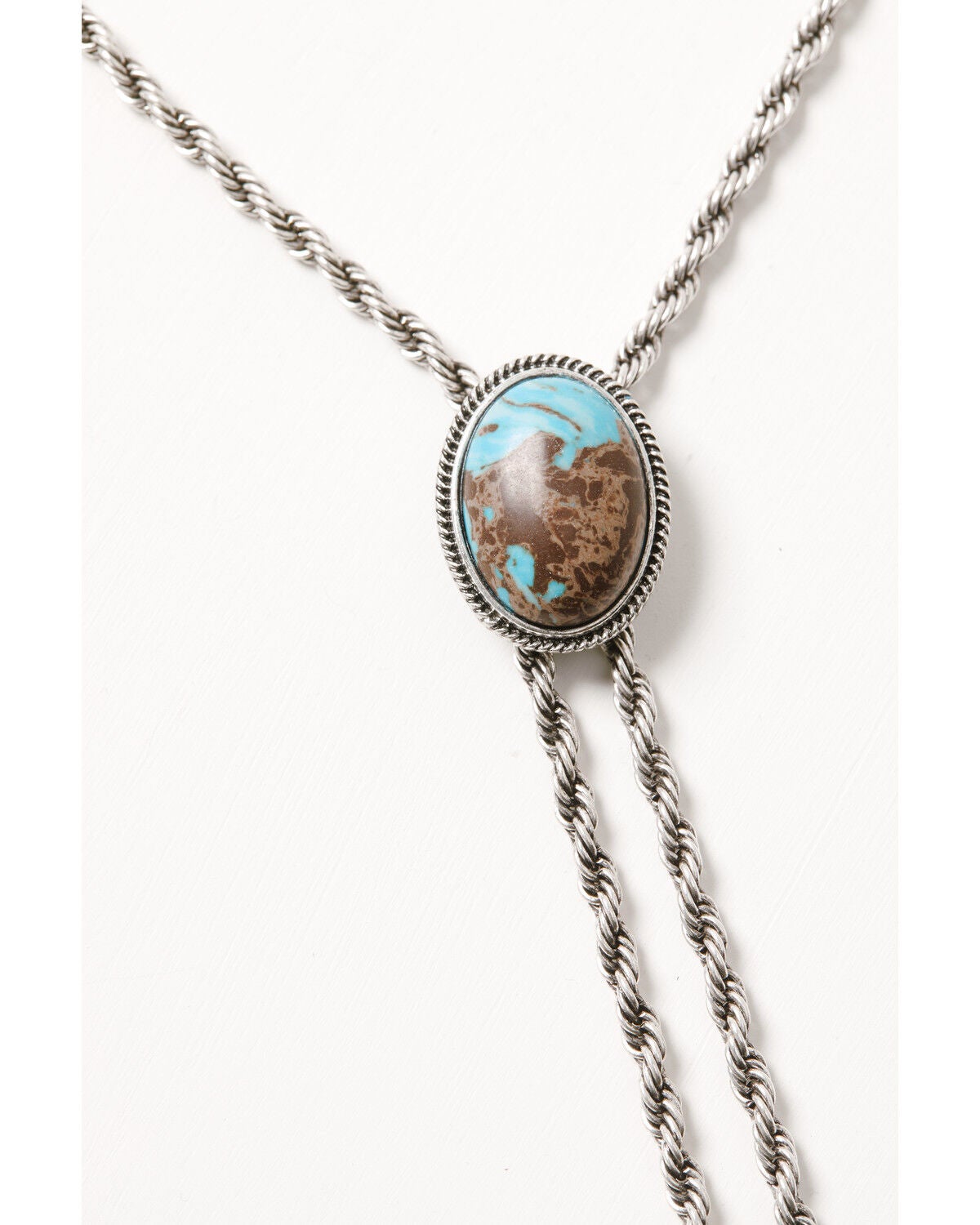 Image #2 - Shyanne Women's Bolo Necklace, Silver, hi-res