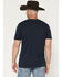 Image #4 - Cinch Men's Ranch Rodeo Logo Short Sleeve Graphic T-Shirt, Navy, hi-res