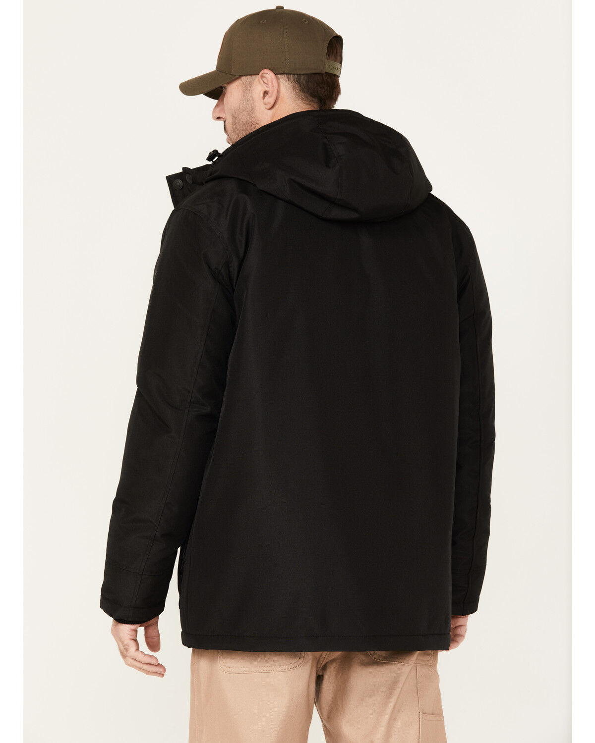 Image #4 - Brothers and Sons Men's Insulated Parka, Black, hi-res