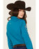 Image #4 - Ariat Women's Team Kirby Long Sleeve Button Down Stretch Western Shirt, Teal, hi-res