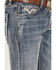 Image #2 - Rock & Roll Denim Men's Pistol Medium Wash Bootcut Denim Jeans, Medium Wash, hi-res