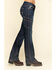 Image #3 - Ariat Women's Rebar Mid Rise Durastretch Riveter Work Bootcut Jeans, Blue, hi-res