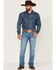 Image #1 - Cody James Men's Yeehaw Light Wash Stackable Straight Jeans , Light Wash, hi-res