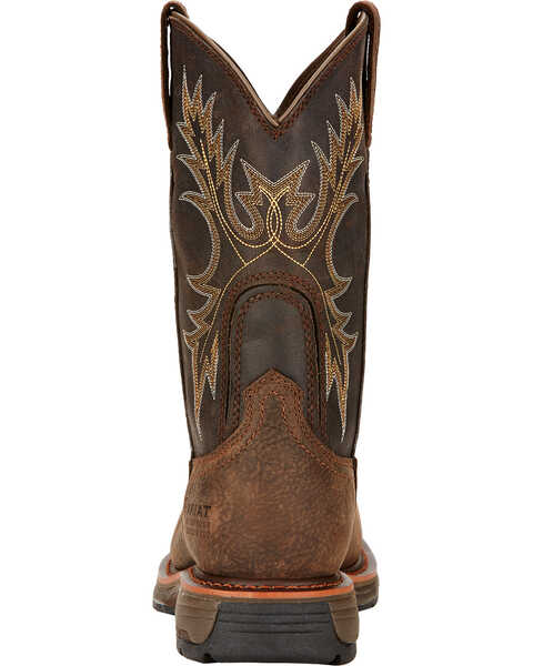 Image #5 - Ariat Men's WorkHog® H2O Western Boots - Composite Toe, Brown, hi-res