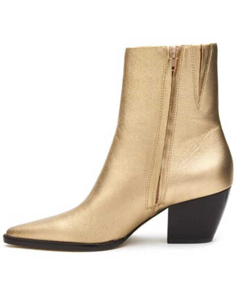 Image #3 - Matisse Women's Caty Fashion Booties - Pointed Toe , Gold, hi-res