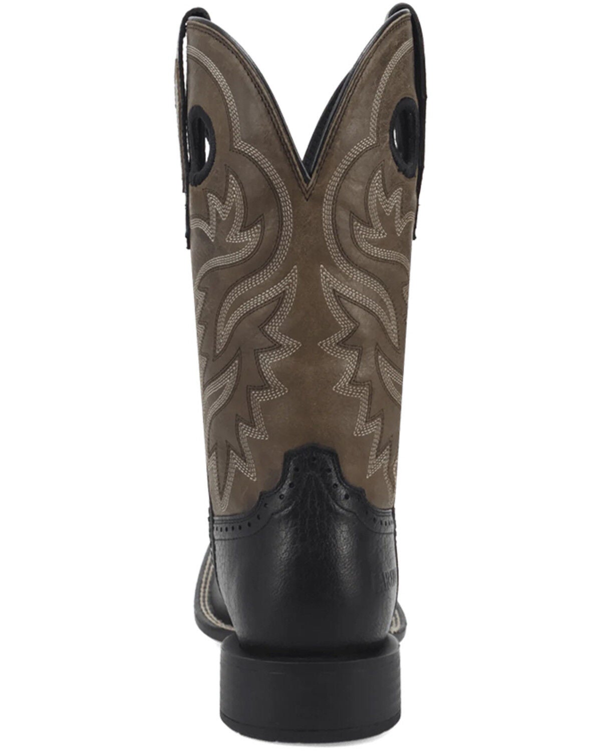Image #5 - Laredo Men's Burnham Performance Western Boots - Broad Square Toe, Black, hi-res
