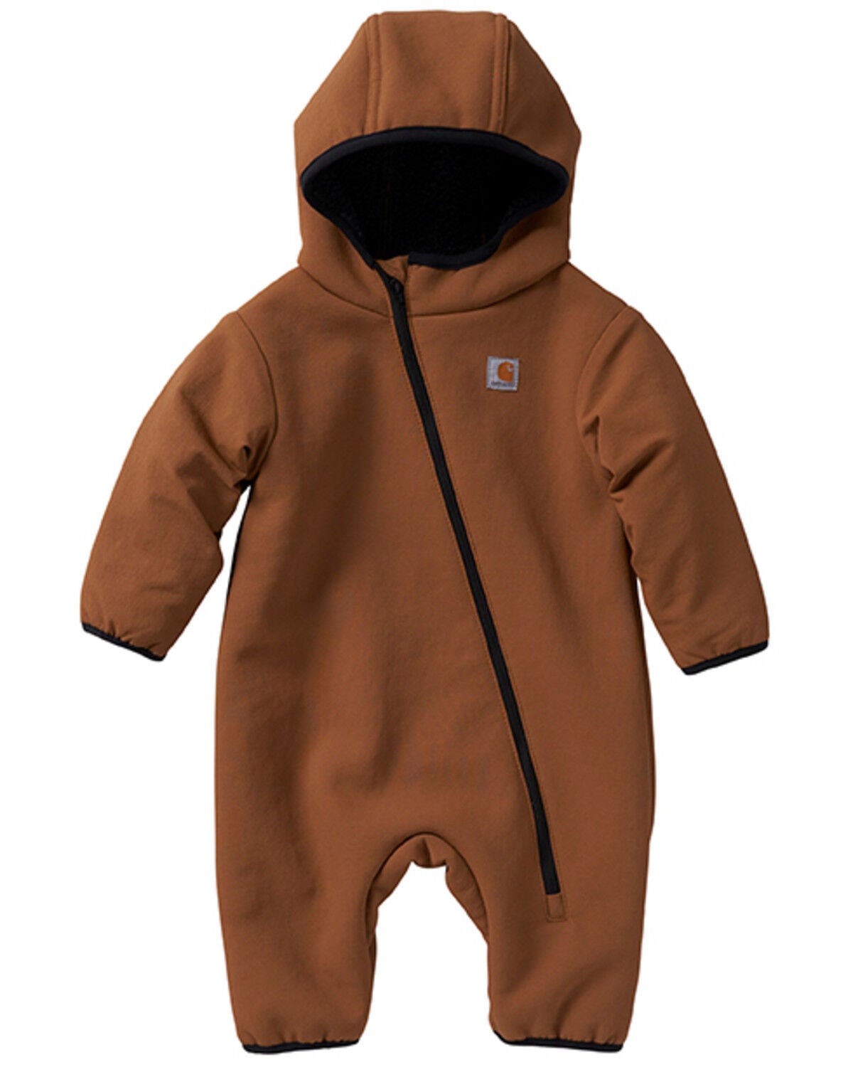 Carhartt Infant Boys' Relaxed Fit Coverall, Brown, hi-res