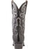 Image #7 - El Dorado Men's Handmade Ostrich Leg Western Boots - Medium Toe, Black, hi-res