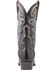 El Dorado Men's Handmade Ostrich Leg Black Western Boots - Medium Toe, Black, hi-res