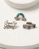 Image #1 - Lainey Wilson Women's Country Heart Pin Set - 3 Piece, Silver, hi-res