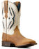 Image #1 - Ariat Men's Rowder VentTek 360&deg; Western Boots - Broad Square Toe, Brown, hi-res
