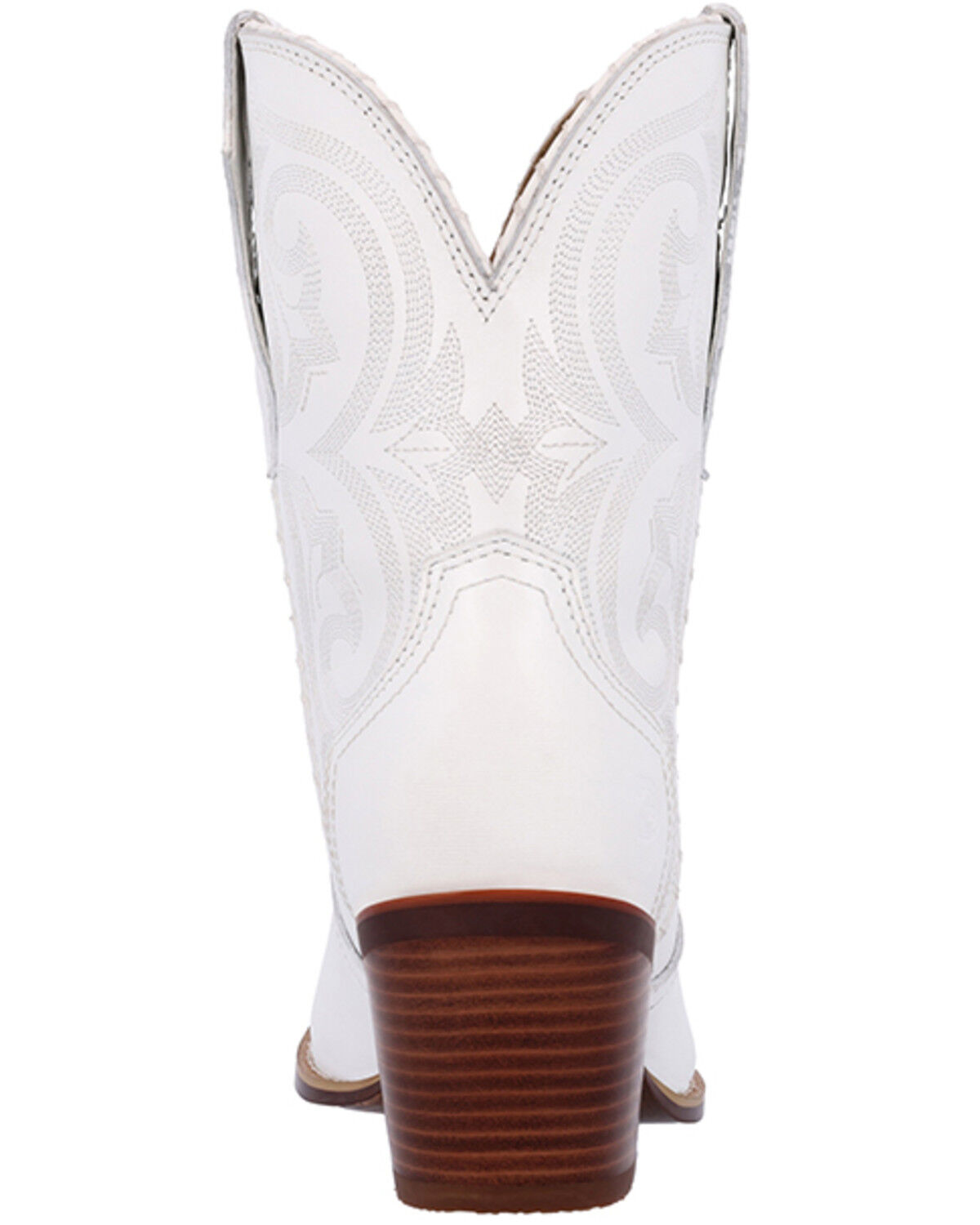 Image #5 - Durango Women's Crush Short Western Boots - Round Toe, White, hi-res