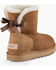 Image #6 - UGG Women's Mini Bailey Bow II Boots - Round Toe , Chestnut, hi-res