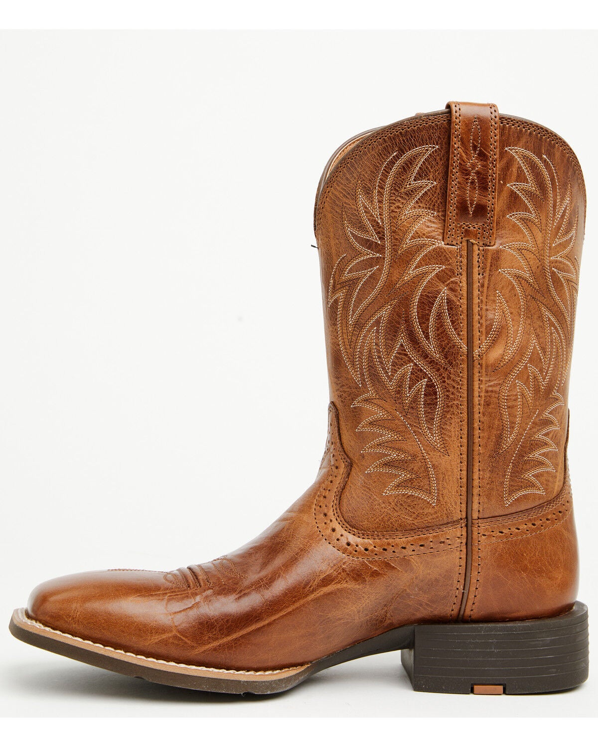 Image #3 - Ariat Men's Sport Performance Western Boots - Broad Square Toe, Tan, hi-res