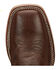 Image #6 - Justin Women's Ralston Exotic Smooth Ostrich Skin Western Boots - Broad Square Toe, , hi-res