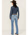 Image #3 - Ariat Women's Medium Wash Alice Slim Trouser Denim Jeans, Medium Wash, hi-res