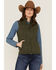 Image #2 - RANK 45® Women's Southwestern Print Softshell Riding Vest, , hi-res