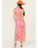 Image #3 - Show Me Your Mumu Women's Dazy Mesh Striped Midi Skirt, Pink, hi-res