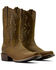 Image #4 - Ariat Men's Clearwater VentTEK Distressed Performance Western Boots - Square Toe, Brown, hi-res