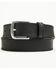 Image #1 - Hawx Men's Apache Double Stitch Leather Belt, Black, hi-res
