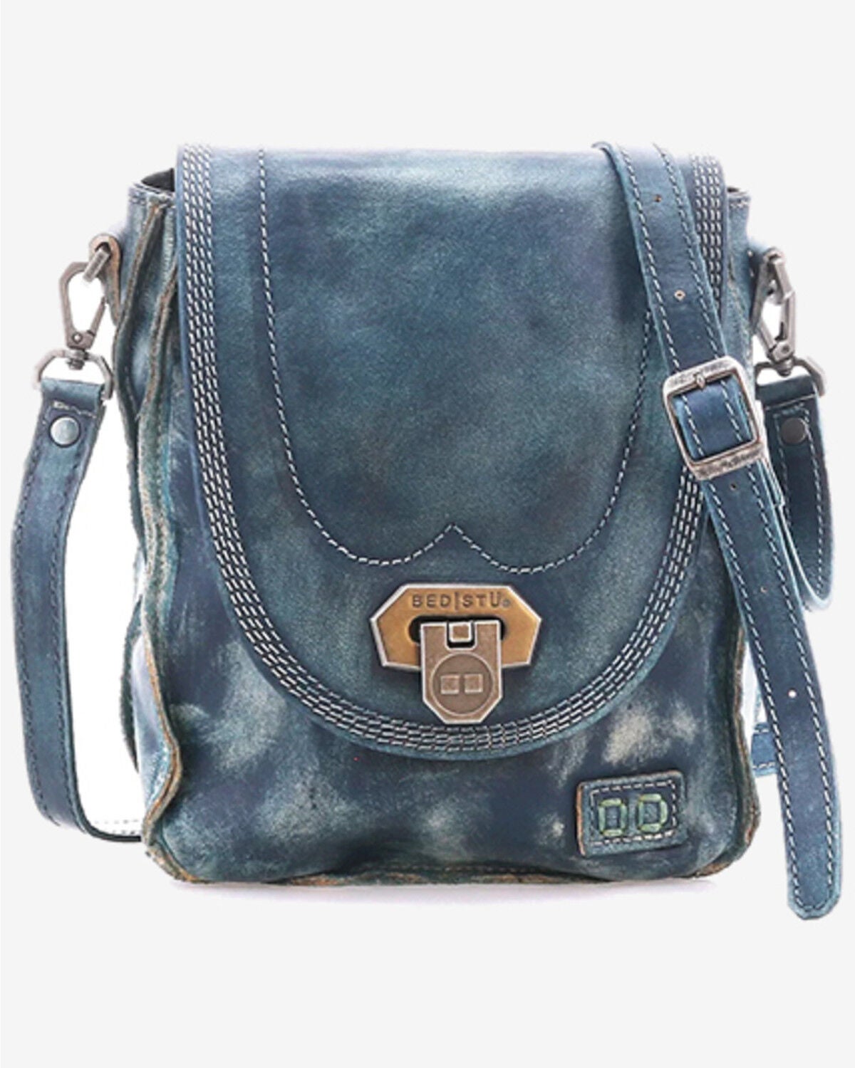 Bed Stu Women's Rhyme Compact Bag, Navy, hi-res