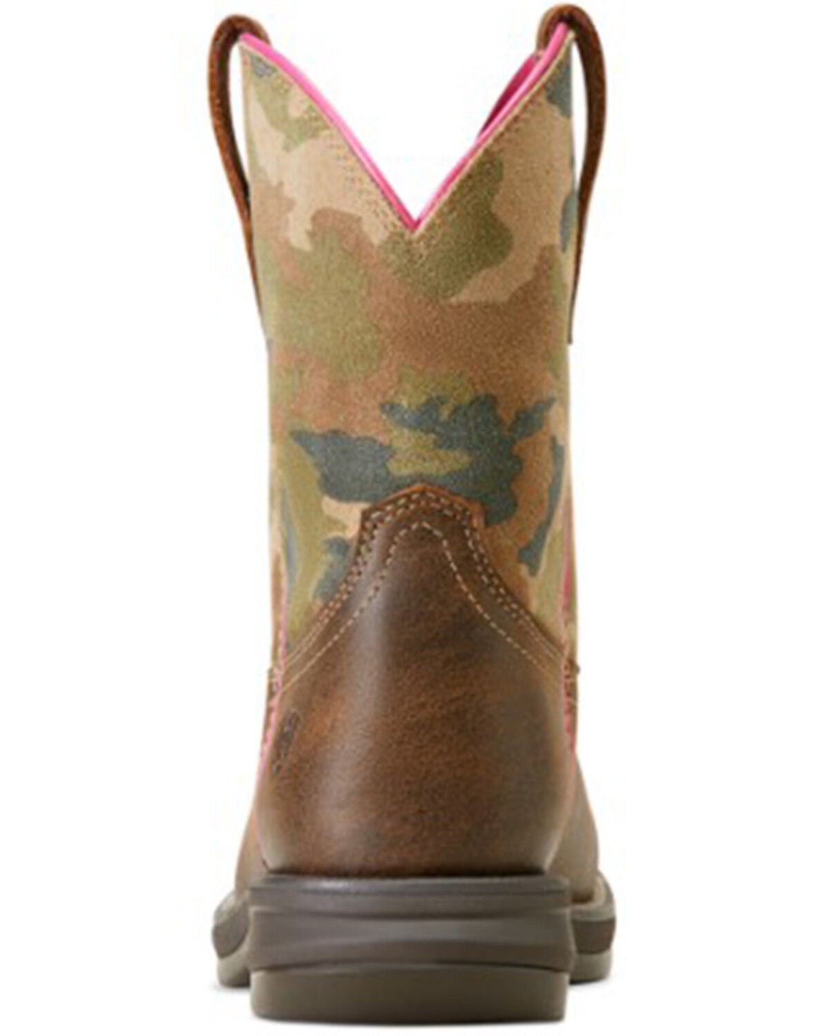 Image #3 - Ariat Women's Anthem Shortie Performance Western Boots - Square Toe, Brown, hi-res