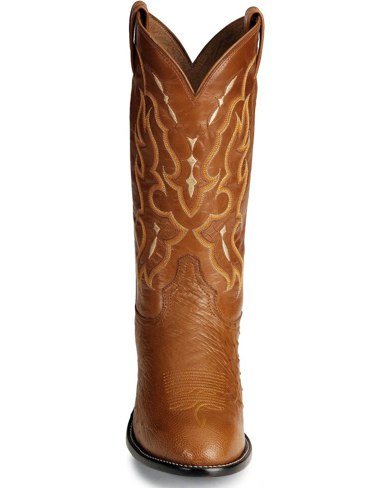 tony lama smooth ostrich skin boots