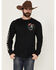 Image #2 - Riot Society Men's Viva La Fiesta Reaper Long Sleeve Graphic T-Shirt, Black, hi-res