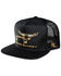 Image #1 - RopeSmart Men's Desert Blue Santa Fe Ball Cap, Black, hi-res