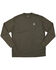 Image #2 - Wrangler Men's Riggs Crew Performance Long Sleeve Work T-Shirt, Green, hi-res