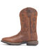 Image #3 - Brothers and Sons Men's Fishing Lite Western Performance Boots - Broad Square Toe, Honey, hi-res