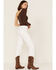 Image #3 - Free People Women's Tapered Baggy Boyfriend Jeans, White, hi-res