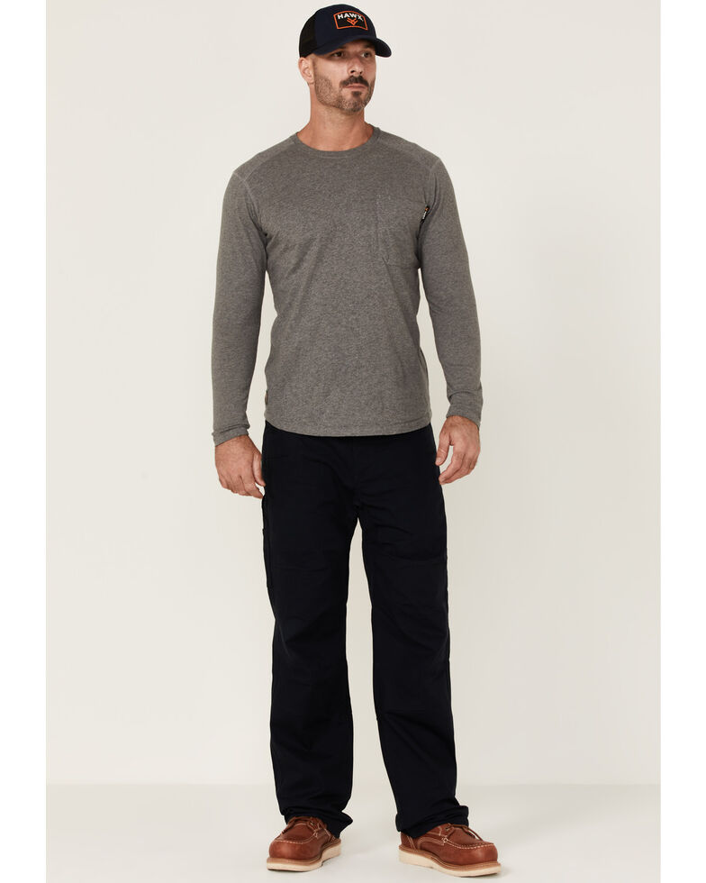 Hawx Men's Navy Ripstop Stretch Work Pants , Navy, hi-res