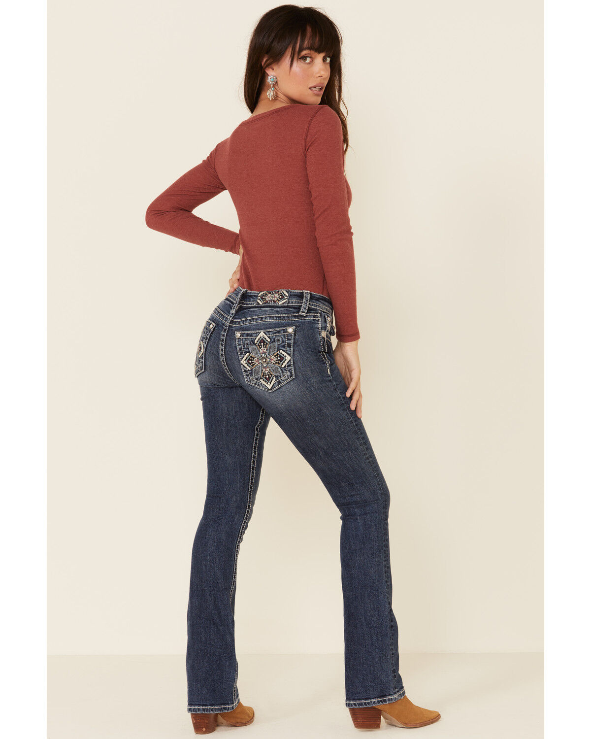 miss me chloe bootcut jeans