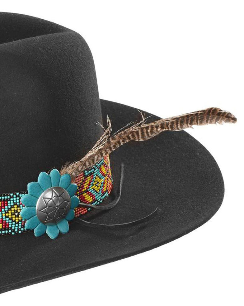 Charlie 1 Horse Women's Gold Digger Concho Western Hat, Black, hi-res