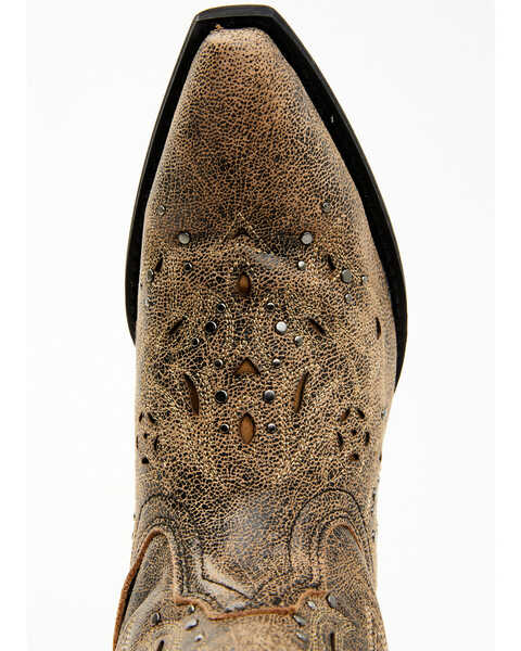 Image #7 - Laredo Women's Scandalous Western Boots - Snip Toe , Brown, hi-res