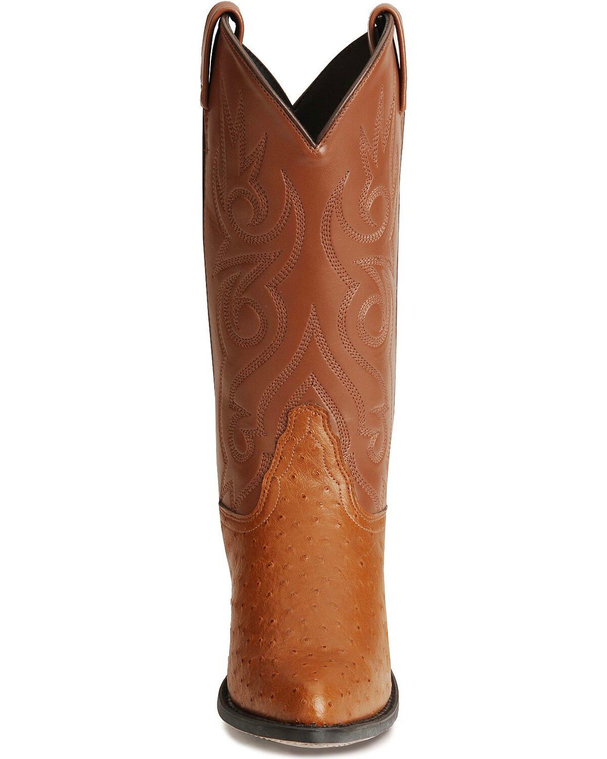 pointed toe ostrich boots