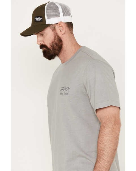 Image #2 - Hawx Men's Graphic Short Sleeve T-Shirt, Light Grey, hi-res