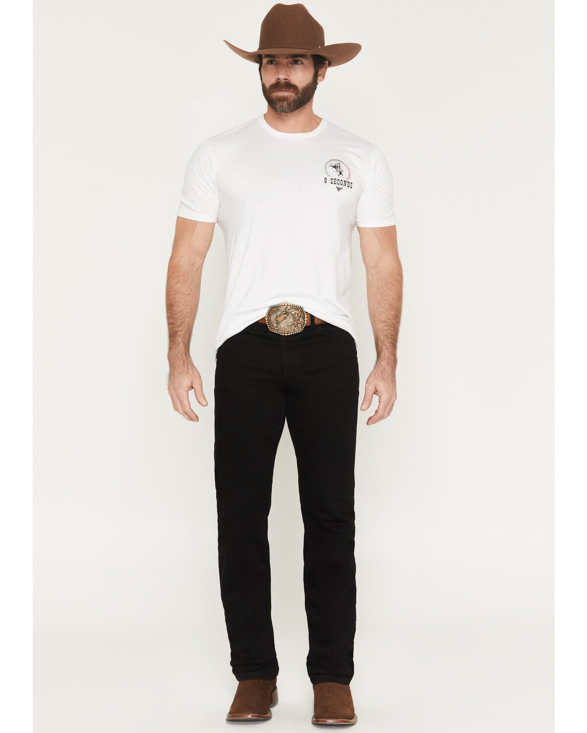 Image #1 - Kimes Ranch Men's James Rigid Straight Denim Jeans, Black, hi-res