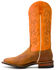 HorsePower Men's Barking Iron Western Boots - Broad Square Toe, Brown, hi-res