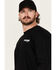 Image #4 - Wrangler Men's FR Eagle Long Sleeve Graphic Work Shirt, Black, hi-res