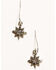 Image #3 - Shyanne Women's 3-piece Silver Layered Starburst Herringbone Necklace & Earrings Set, Silver, hi-res