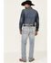 Image #2 - Cody James Men's Renegade Light Stretch Slim Straight Jeans, Blue, hi-res