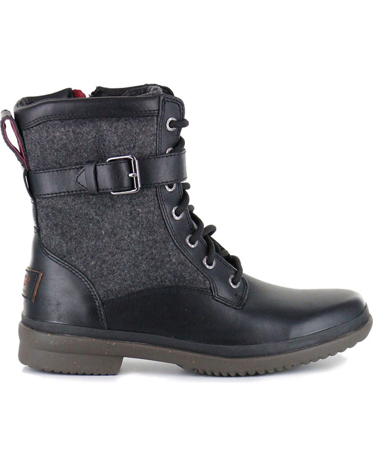 Image #2 - UGG Women's Black Kesey Fashion Boots - Round Toe, Black, hi-res