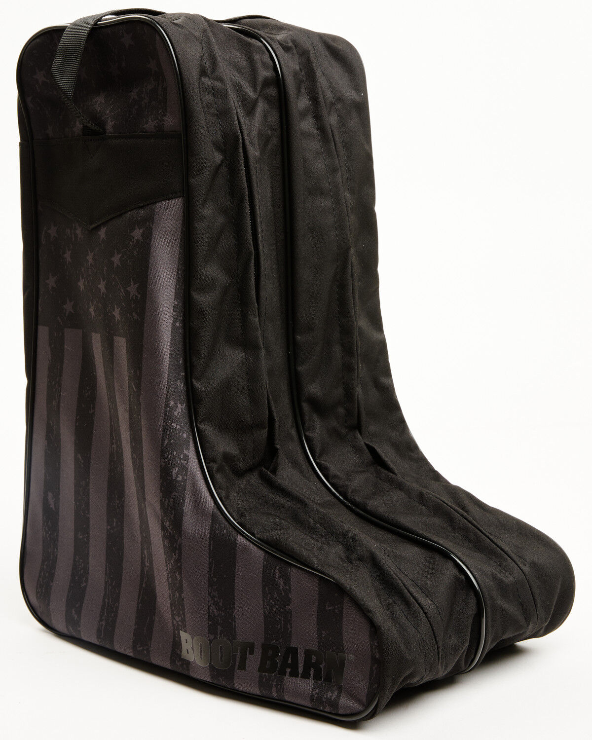 Boot Barn American Flag Boot Bag, Black, hi-res