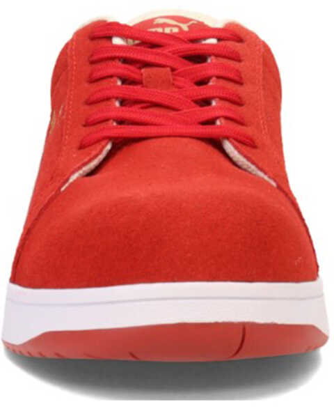 Image #4 - Puma Safety Men's Iconic Work Shoes - Composite Toe, Red, hi-res